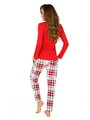 Pijama Donna Merry Red