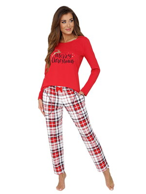 Pijama Donna Merry Red
