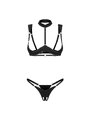 Set Obsessive Set sexy format dintr-un sutien si un thong cu decupaj in zona intima