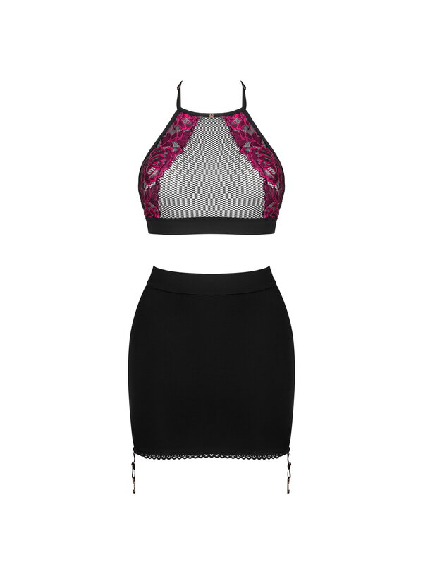 Set Obsessive Set cu efect spectaculos cu top sexy si fusta