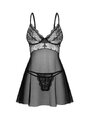 Rochie Obsessive Perisia babydoll & thong