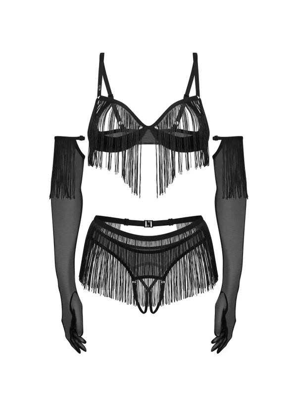 Set Obsessive Rossay Black - 1