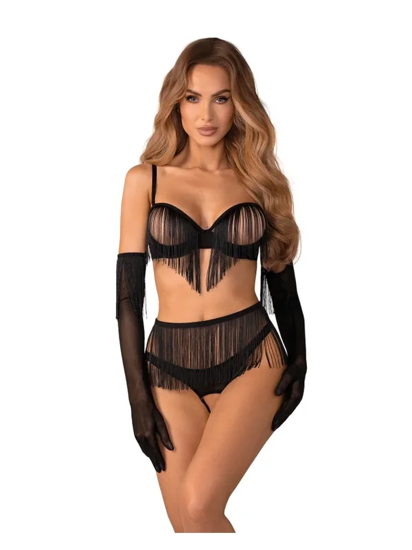Set Obsessive Rossay Black - 1